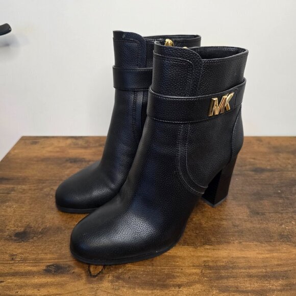 NEW Michael Kors Jilly Dress Heeled Bootie - Picture 12 of 12